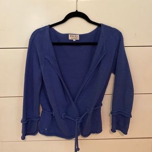 Women’s Blue Cardigan
